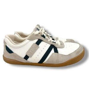 Xero Shoes Women's Kelso Court Style Sneaker Leather Shoe in White Multi Size 8